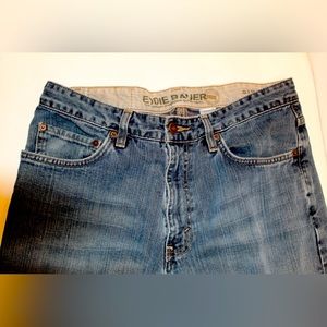 Eddie Bauer Men's Denim Jeans Size W34 X L34, worn